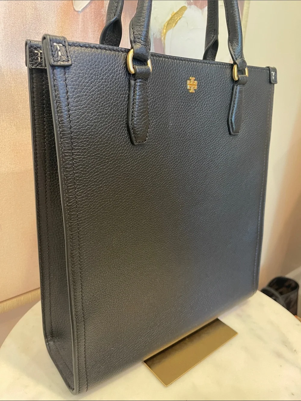 NWT Tory Burch Blake Shopping Tote in Black
